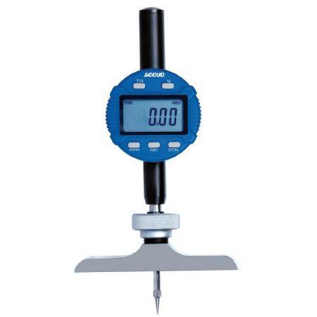 ACCUD głębokościomierz czujnikowy elektroniczny 0-300/0,01 mm podstawa 101,5x17 mm 293-300-12