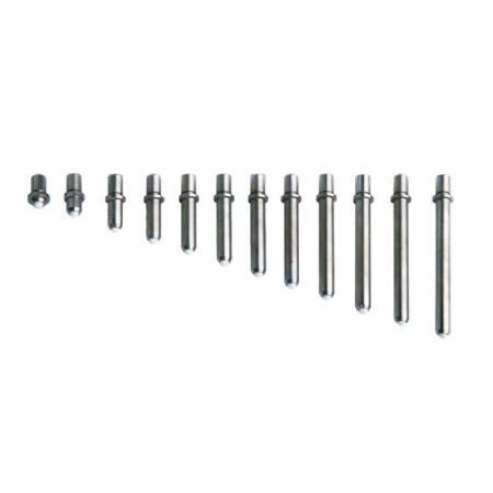 ACCUD końcówki ceramiczne do średnicówki 2-punktowej 50-160mm (12 sztuk) 250-160-11