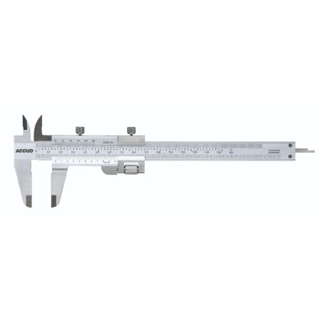 ACCUD suwmiarka analogowa 130/0.02 mmz precyzerem i śrubą 125-005-11