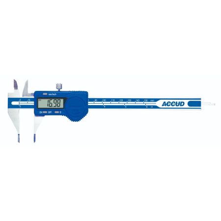 ACCUD suwmiarka elektroniczna 150/0.01mm z punktowymi szczękami z wyjściem danych 168-006-11