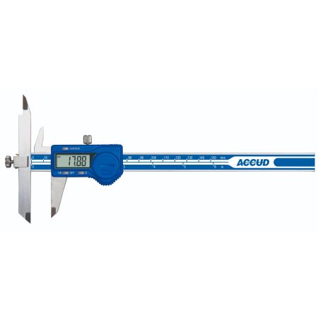 ACCUD suwmiarka elektroniczna 200/0,01 mm ze szczęką przestawną 152-008-11 