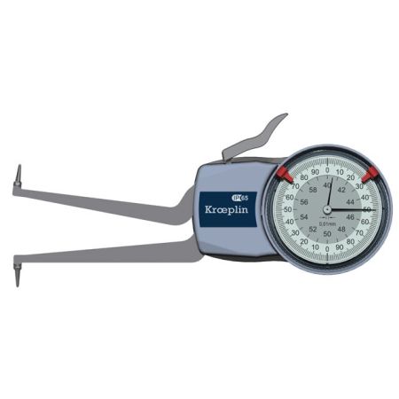 KROEPLIN macki pomiarowe analogowe wewnętrzne 40-60/0,01 mm H240 854.927