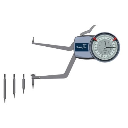 KROEPLIN macki pomiarowe analogowe wewnętrzne 90-140/0,01 mm H2M90 854.933 