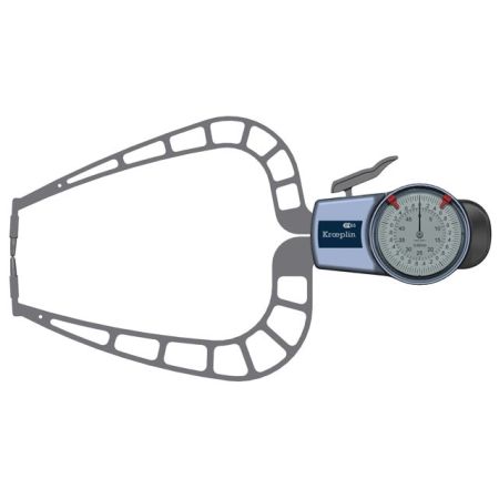KROEPLIN macki pomiarowe analogowe zewnętrzne 0-50/0,05 mm D450 854.033