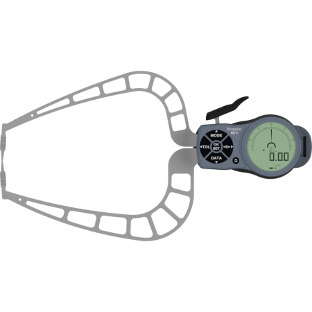 KROEPLIN macki pomiarowe elektroniczne zewnętrzne 0-50/0,001 mm K450S 854.046