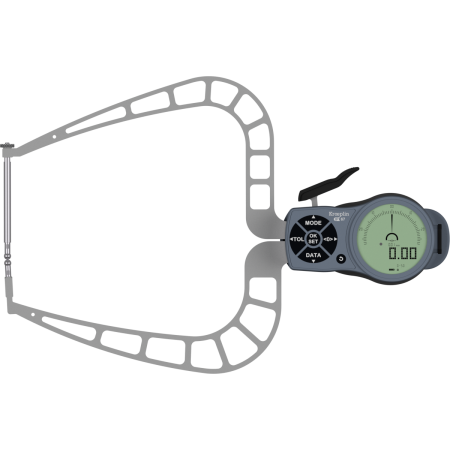 KROEPLIN macki pomiarowe elektroniczne zewnętrzne 0-50/0,001mm K450B 854.043