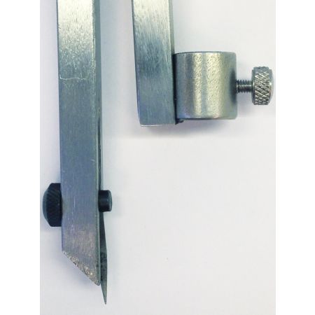 SCHUT cyrkiel sprężynowy 200 mm z mocowaniem ołówka 907.448