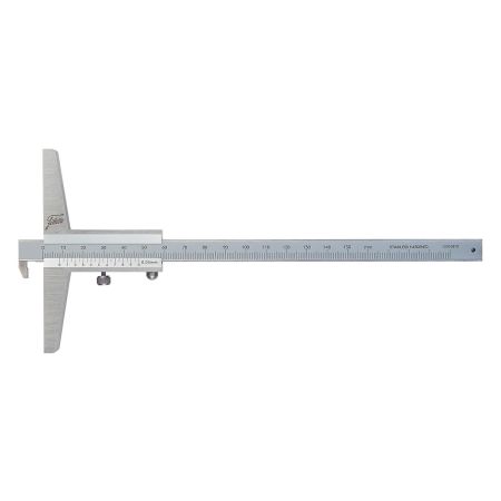 SCHUT głębokościomierz analogowy 0-150/0,05 mm z hakiem 909.922 typ II 