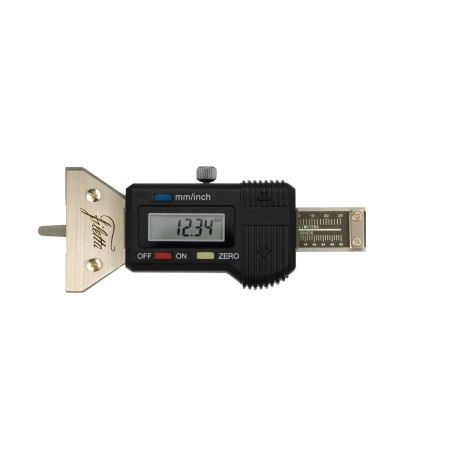 SCHUT głębokościomierz elektroniczny 0-21,5/0,01 mm do pomiaru bieżnika opon 907.861