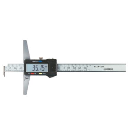 SCHUT głębokościomierz elektroniczny 0-500/0,01 mm z hakiem 906.312 