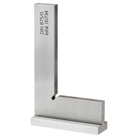 SCHUT kątownik stalowy ze stopką 250X165mm DIN 875/1 670.226