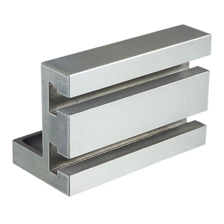 SCHUT kątownik żeliwny z rowkami teowymi 200x100x150mm DIN 875/1 403.273
