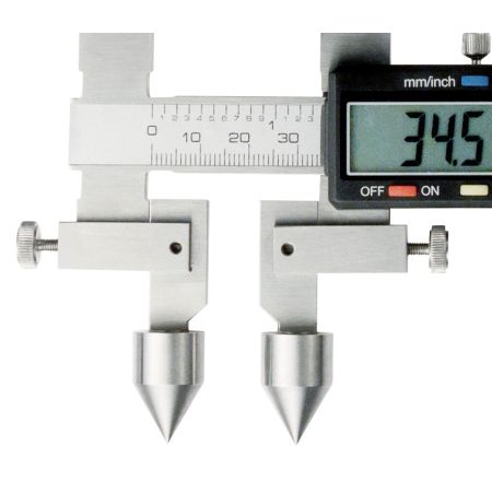 SCHUT końcówki centrujące 10 mm do suwmiarki uniwersalnej 910.300