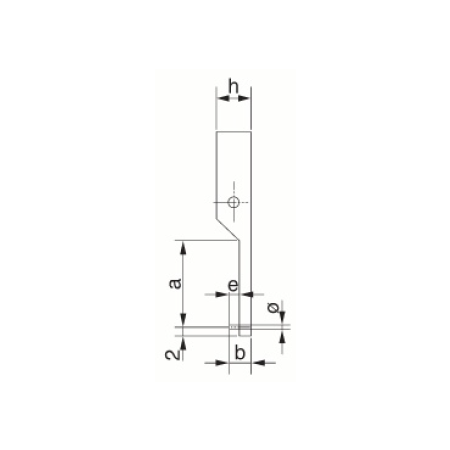 SCHUT końcówki zewnętrzne/wewnętrzne 80 mm do suwmiarki uniwersalnej 910.295