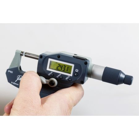 SCHUT mikrometr elektroniczny 75-100/0,001 mm IP65 z szybką regulacją 909.997