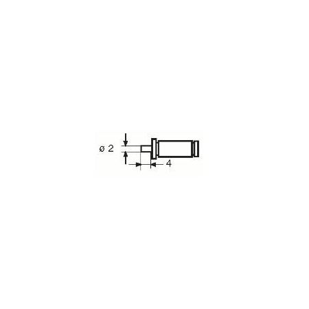 SCHUT para końcówek 2 mm do mikrometru/ suwmiarki uniwersalnej 906.790