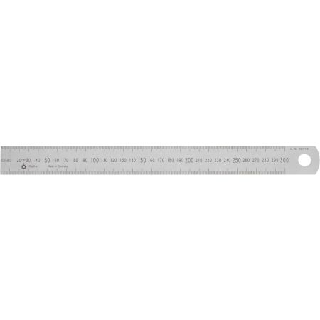 SCHUT przymiar 500x30x1,0mm stal nierdzewna, matowa, klasa I 835.463