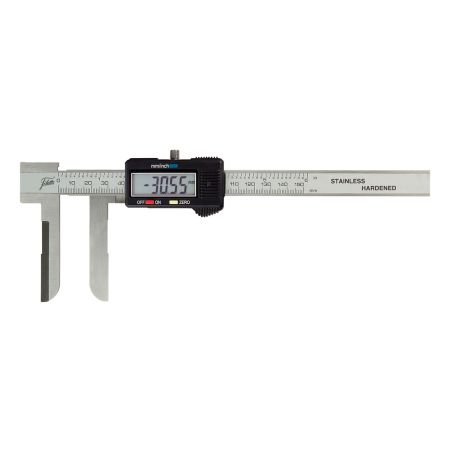 SCHUT suwmiarka elektroniczna 18-200 mm/0.01 mm o szczękach nożowych 906.826