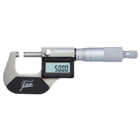 SCHUT zestaw mikrometrów elektronicznych 0-75/0,001 mm IP54 910.053