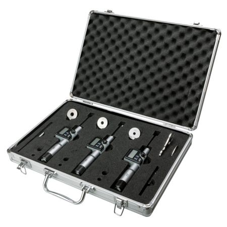 SCHUT zestaw średnicówek 3-punktowych elektronicznych 20-50/0,001 mm do ślepych otworów IP65 910.136 