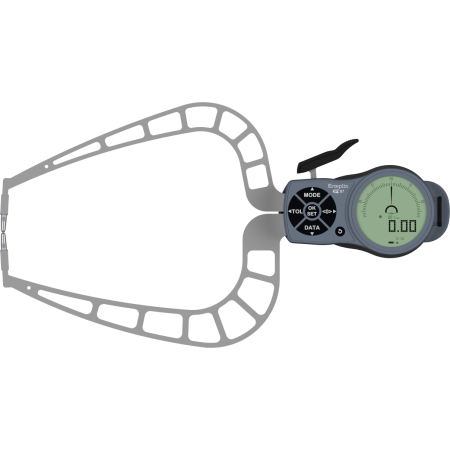 KROEPLIN macki pomiarowe elektroniczne zewnętrzne 0-50/0,001 mm K450 854.030 