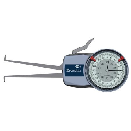 KROEPLIN macki pomiarowe analogowe wewnętrzne 20-40/0,01 mm H220 854.925 