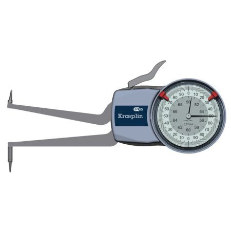 KROEPLIN macki pomiarowe analogowe wewnętrzne 50-70/0,01 mm H250 854.928 
