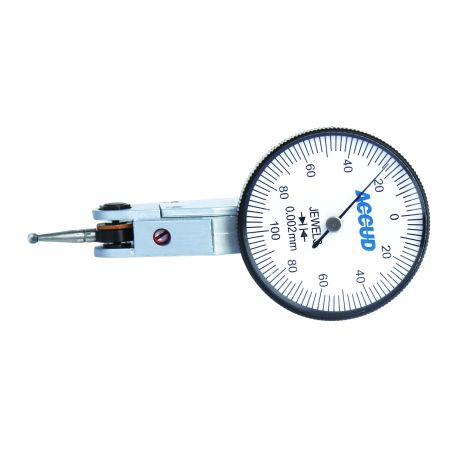 ACCUD czujnik dzwigniowo-zębaty poziomy0-0.02/0.002mm 261-002-01