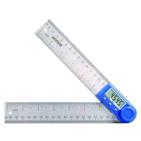 ACCUD kątomierz elektroniczny uniwersalny 0-360°/0.1° 300mm 821-012-01N