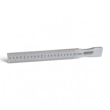 ACCUD szczelinomierz klinowy 0.2-4mm 0.05mm 961-004-05