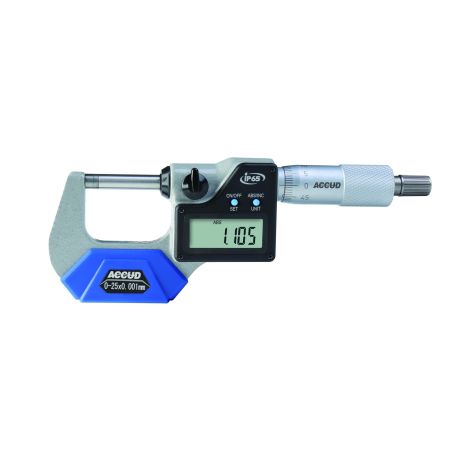 ACCUD mikrometr elektroniczny 100-125mm/4-5" 0.001mm IP65 313-005-01