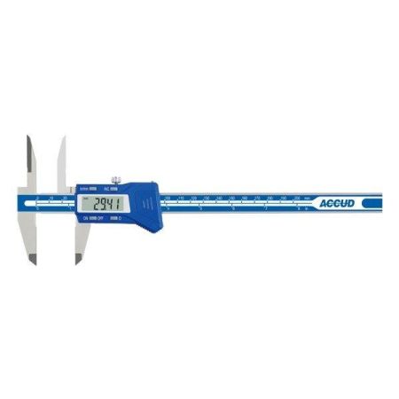 ACCUD suwmiarka elektroniczna 0-200/0,01mm z długimi górnymi szczękami 107-008-11