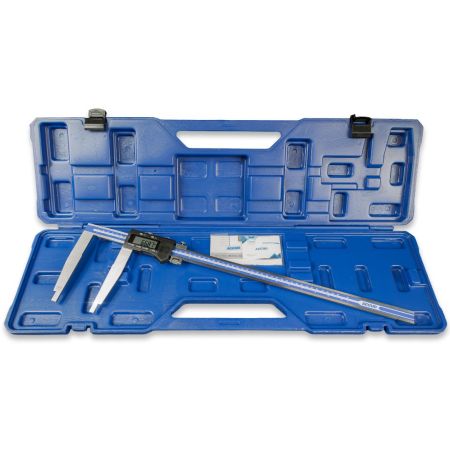 ACCUD suwmiarka elektroniczna 500/0.01mm jednostronna długość szczęk 150 mm z wyjściem danych 118-020-12